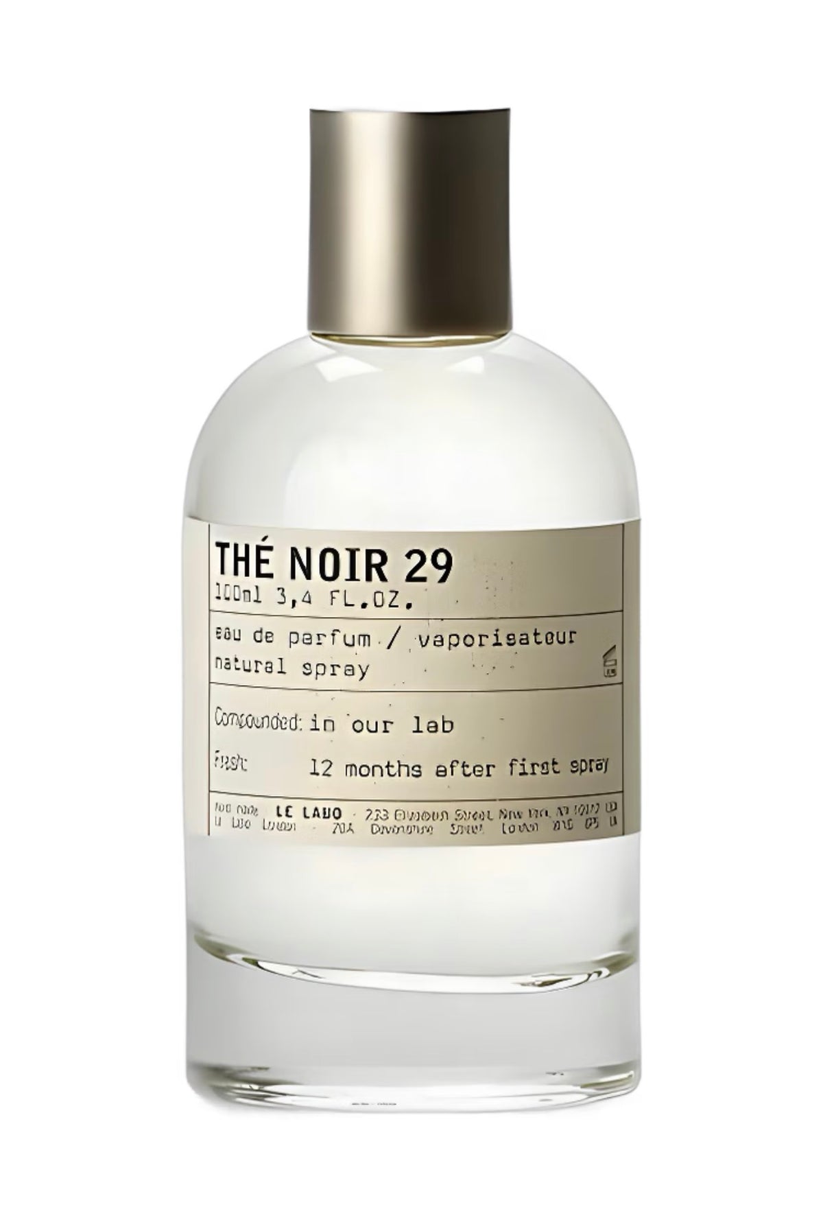 Le Labo Thé Noir 29 Eau de Parfum perfume bottle
