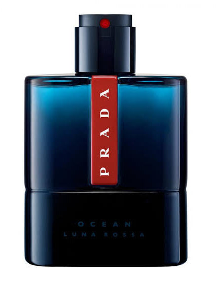 Prada Luna Rossa Ocean Eau de Toilette perfume bottle