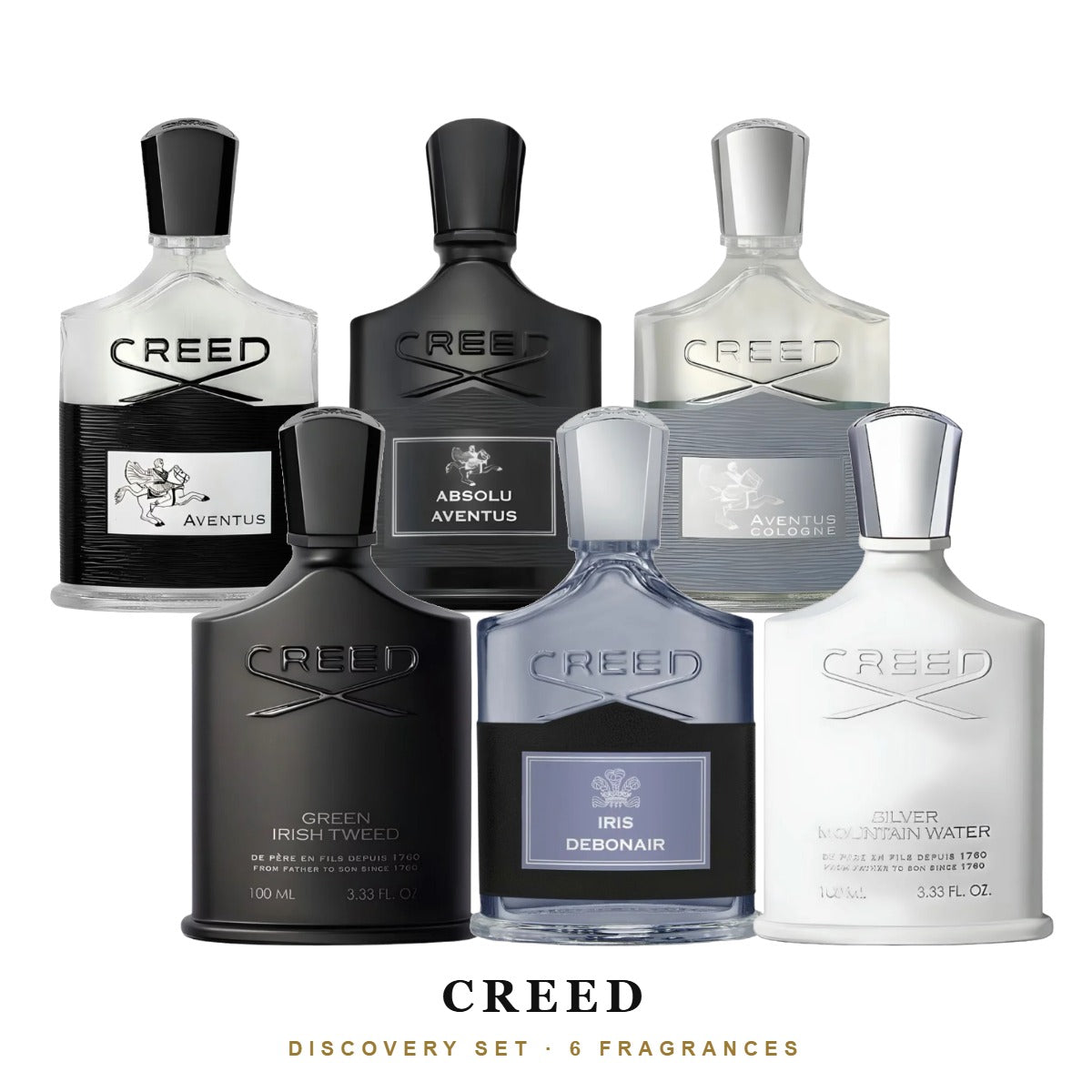 Creed Discovery Set with 6 fragrances