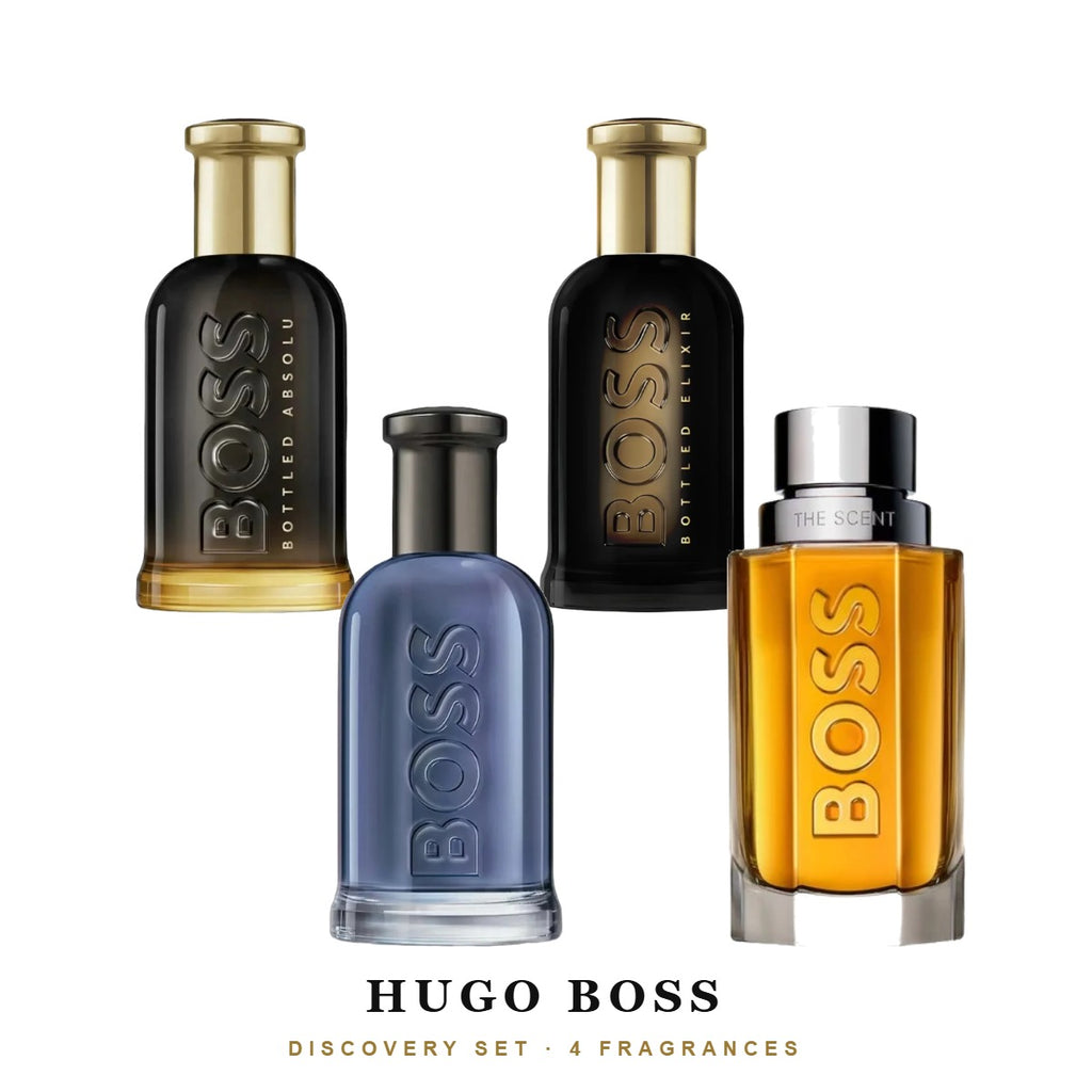 Hugo Boss Discovery Set with 4 fragrances