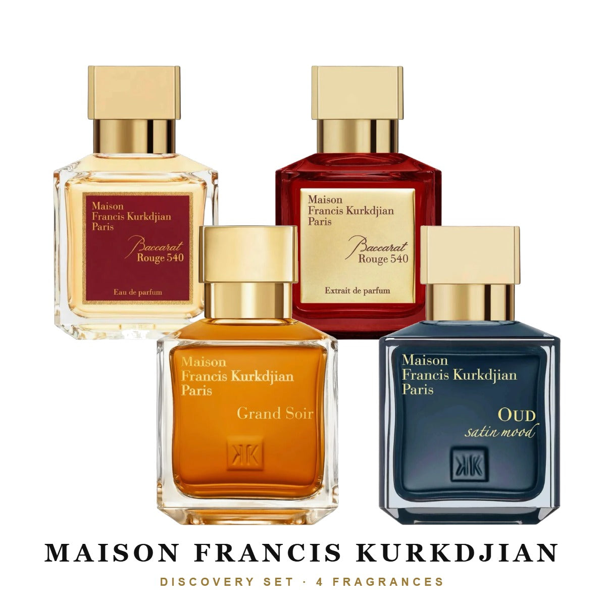 Maison Francis Kurkdjian Discovery Set with 4 fragrances
