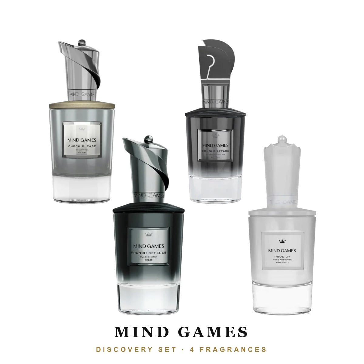 Mind Games Discovery Set with 4 fragrances