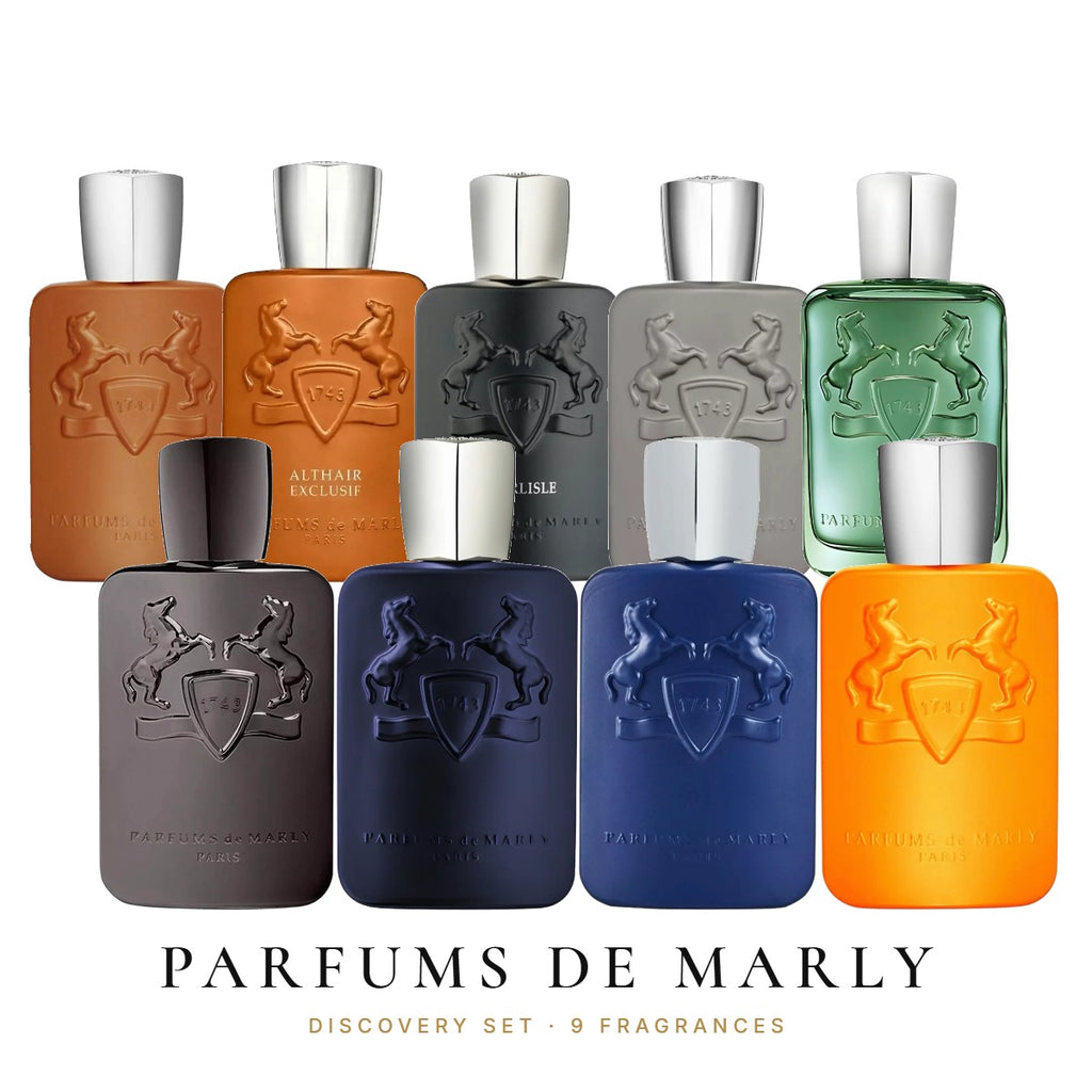 Parfums de Marly Discovery Set with 9 fragrances