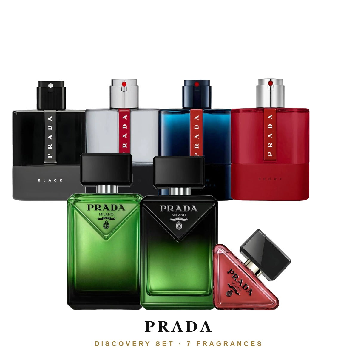 Prada Discovery Set with 7 fragrances