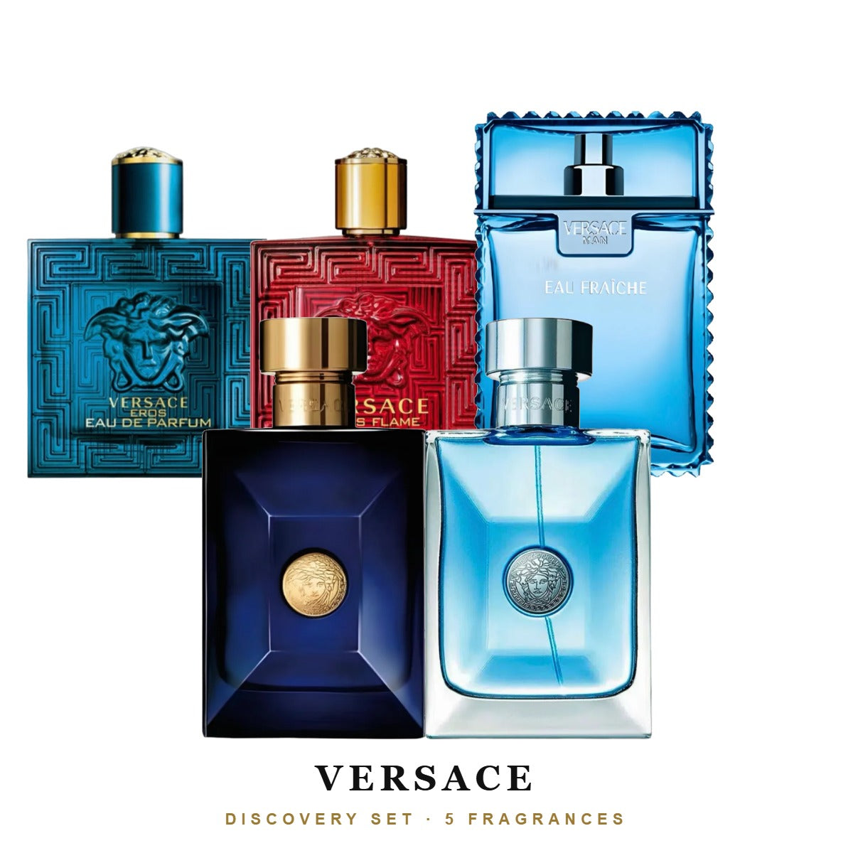 Versace Discovery Set with 5 fragrances