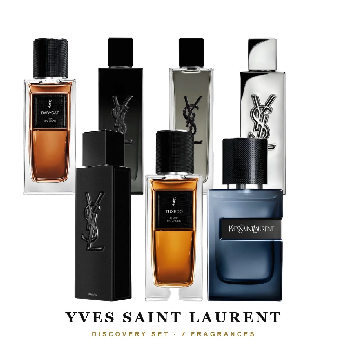 Yves Saint Laurent Discovery Set with 7 fragrances